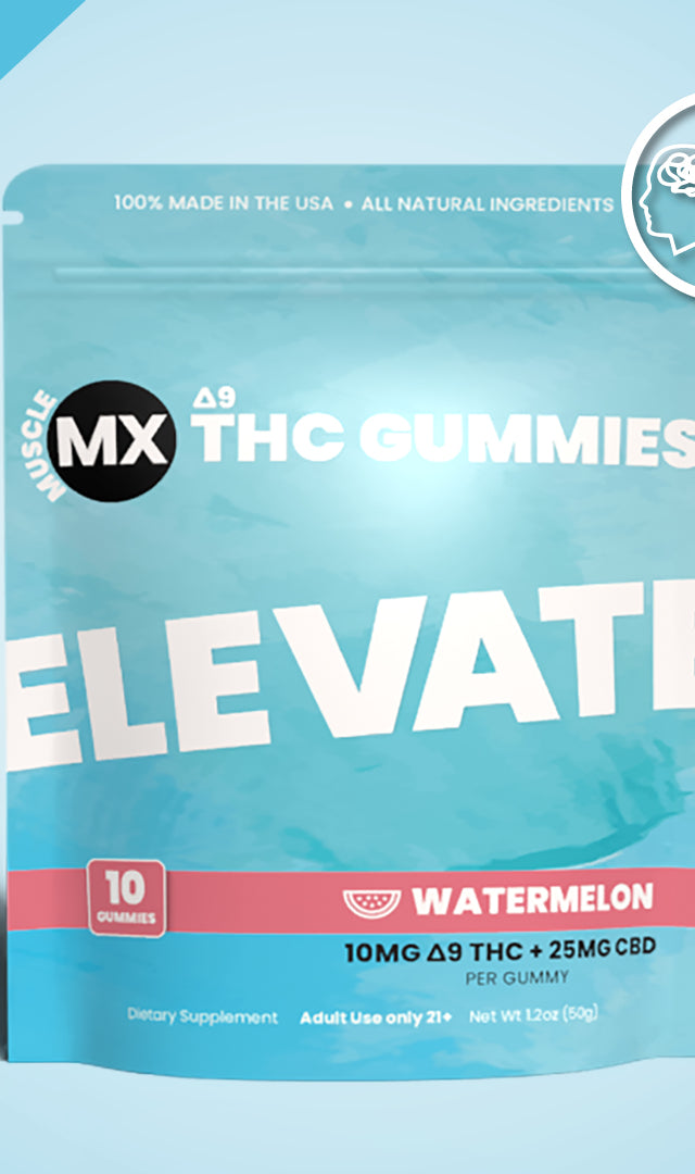 Elevate Delta 9 THC Gummies - 10MG