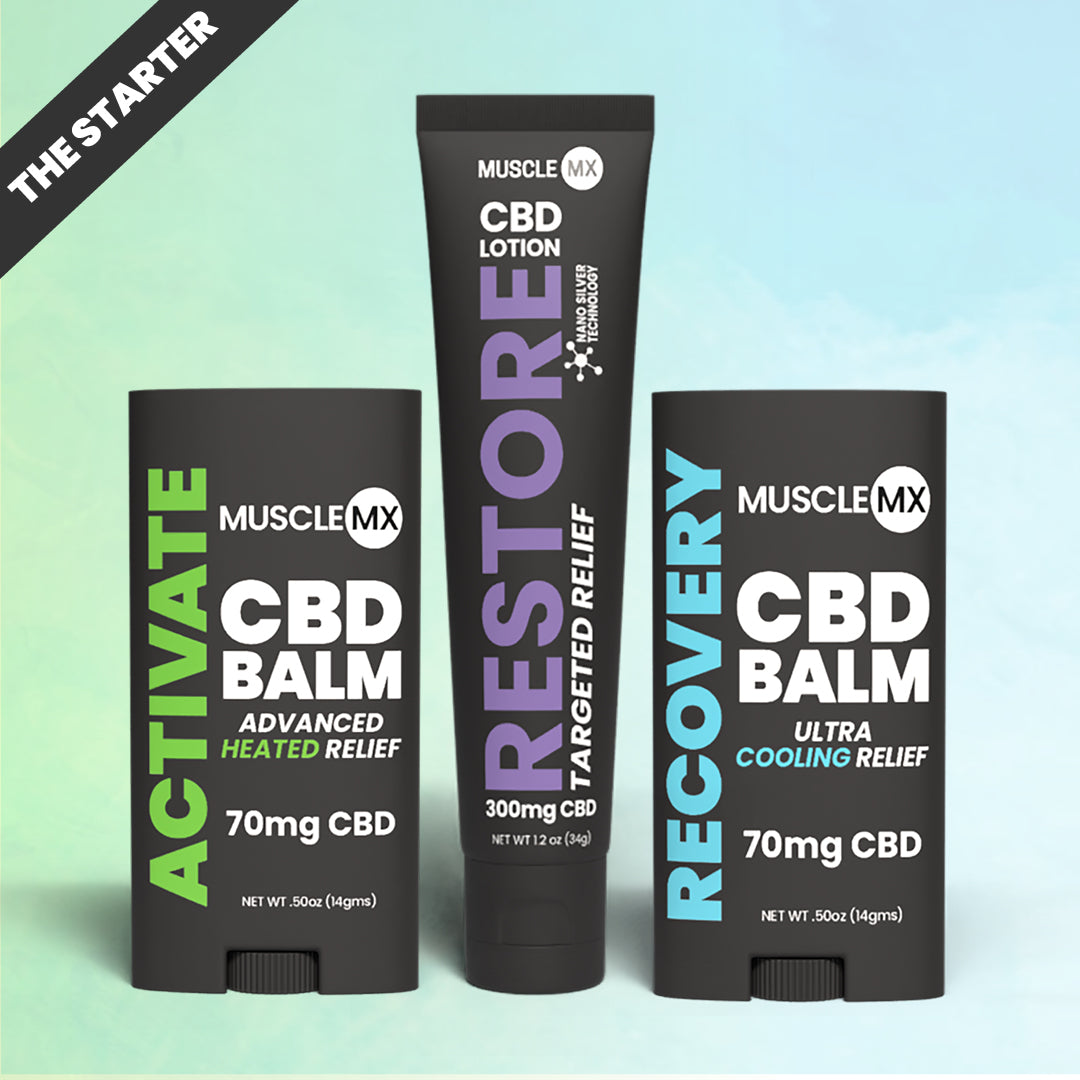 CBD Topical Starter Bundle – Muscle MX