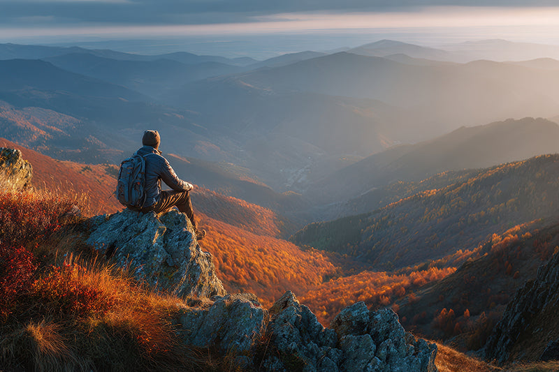 self reflection-deep thought