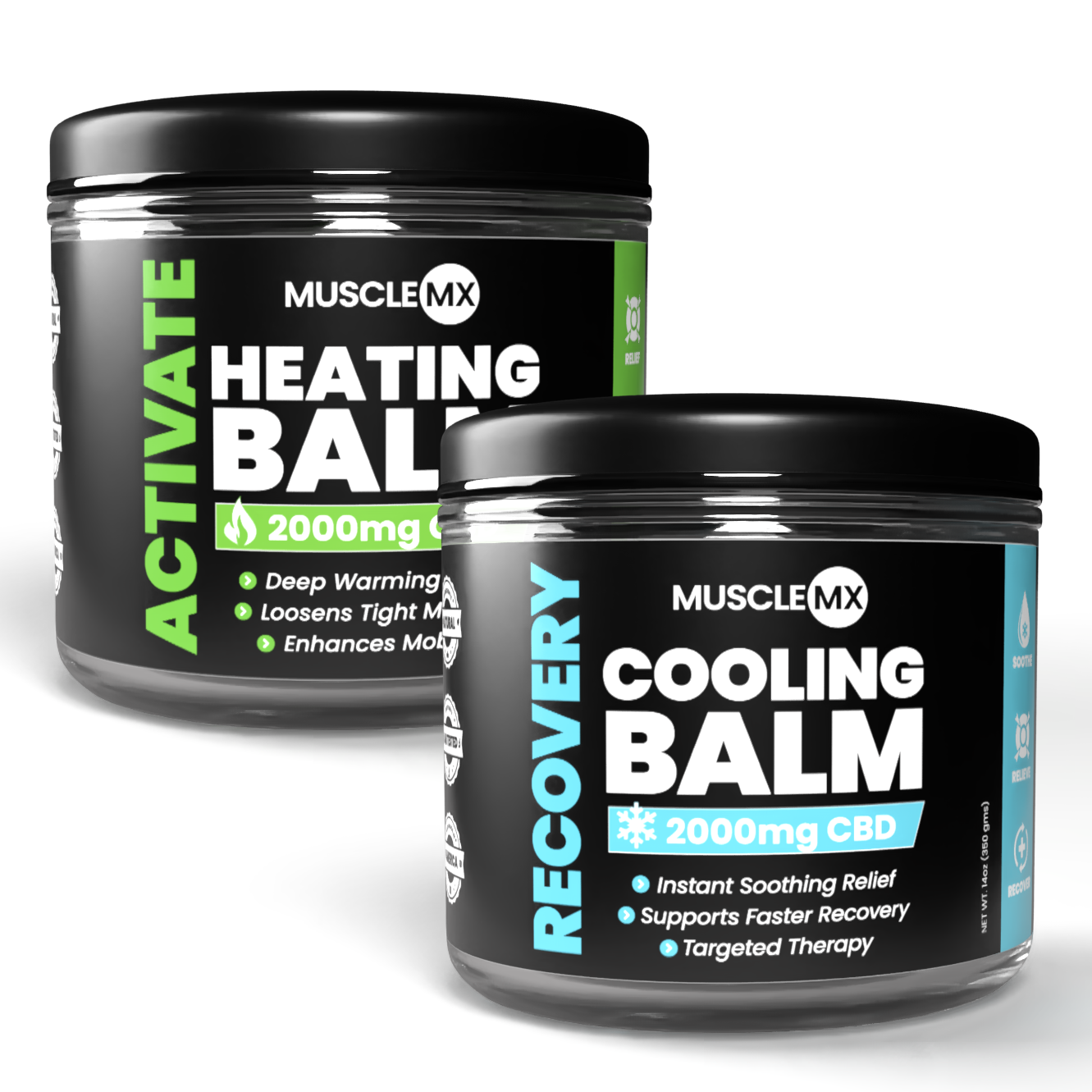 CBD Balm Tubs – Muscle MX