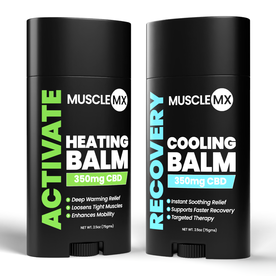 Heating & Cooling CBD Balm Bundle