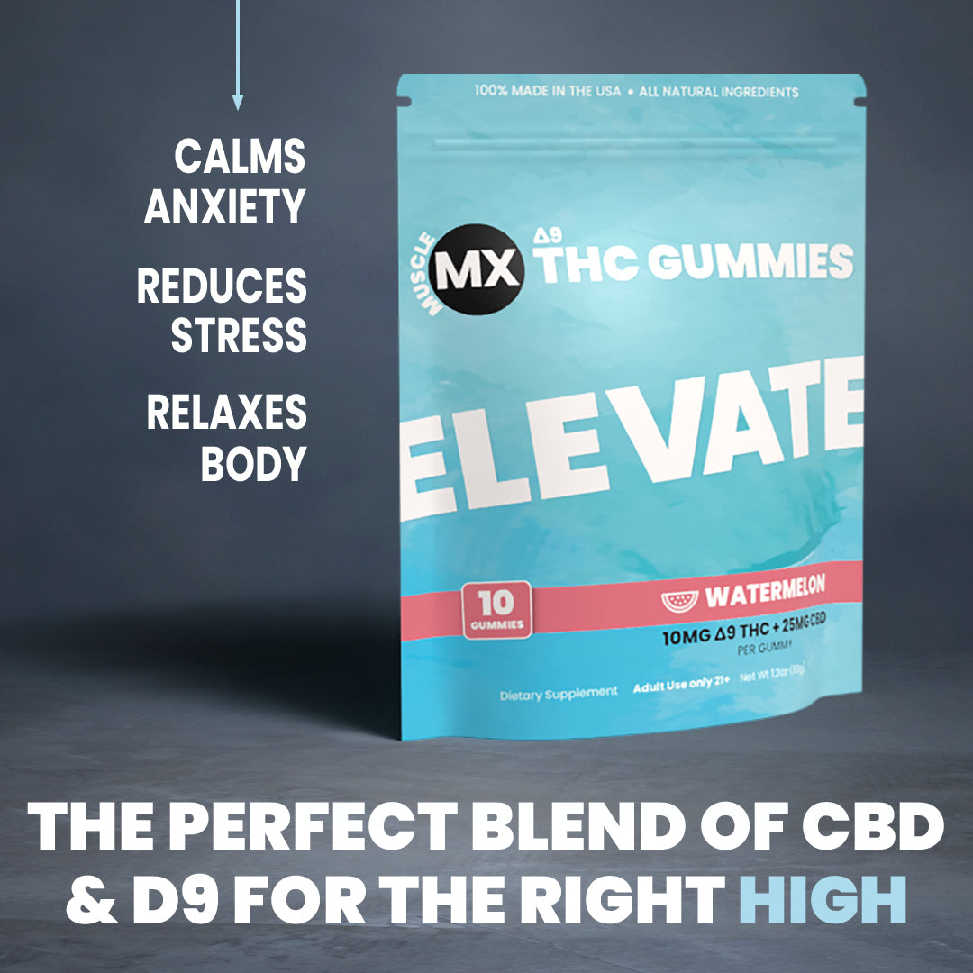 Elevate Delta 9 THC Gummies - 10MG