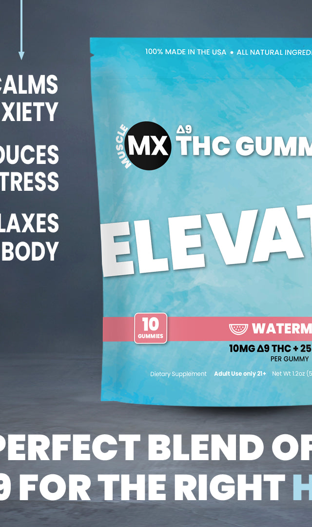 Elevate Delta 9 THC Gummies - 10MG