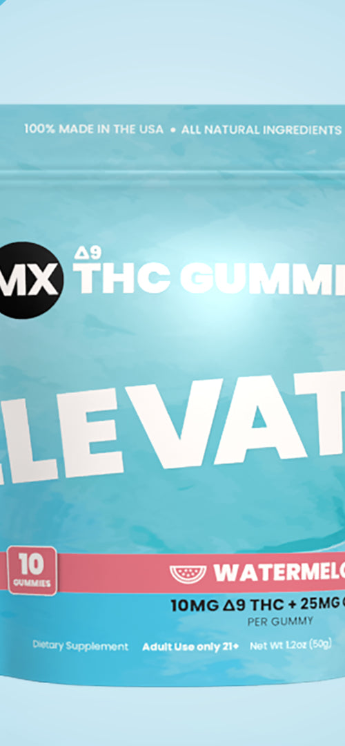 Elevate Delta 9 THC Gummies - 10MG