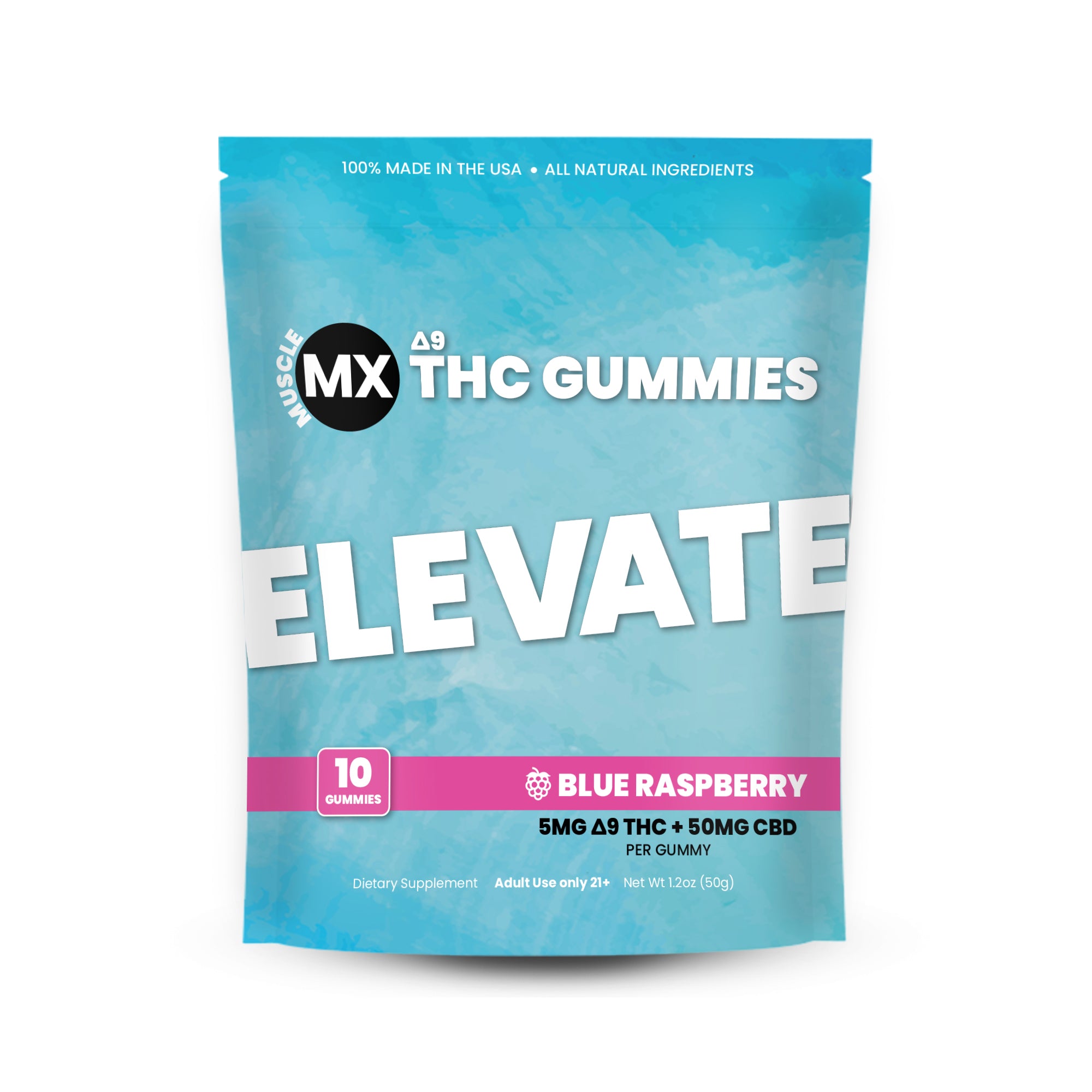 Elevate Delta 9 THC Gummies - 5MG