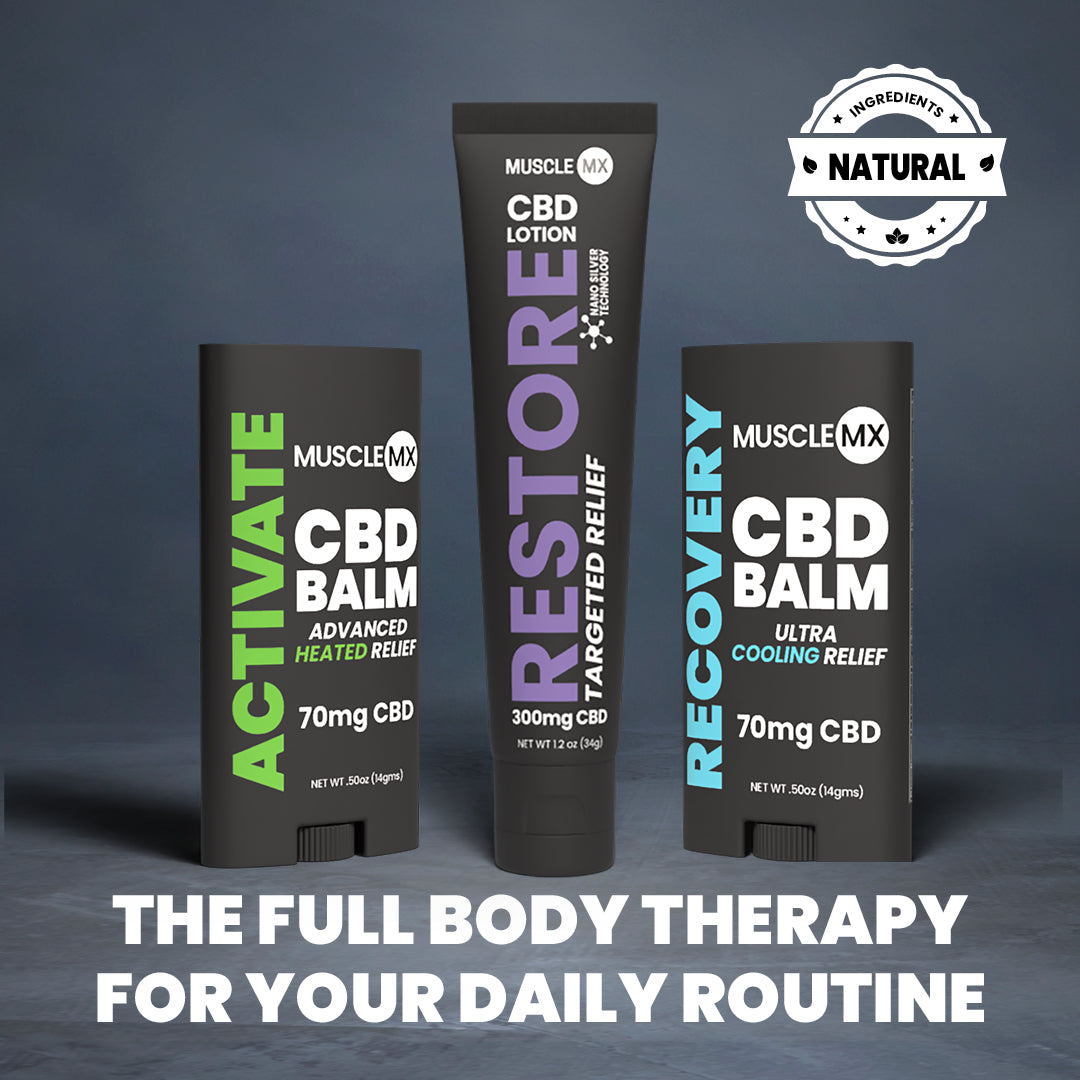 CBD Topical Starter Bundle – Muscle MX